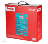کیت 33 عددی دریل چکشی 750 وات رونیکس RS-0008