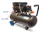 کمپرسور هوا 50 لیتری سایلنت VR5022-SS - ویوارکس