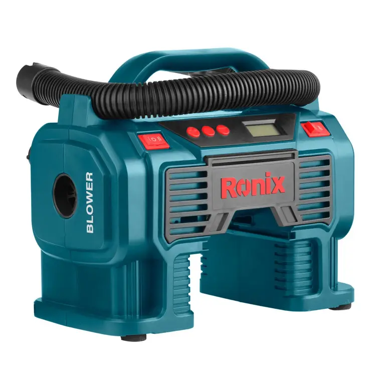 مینی کمپرسور باد سه کاره دیجیتال فندکی با کیف مدل RH-4260B - رونیکس