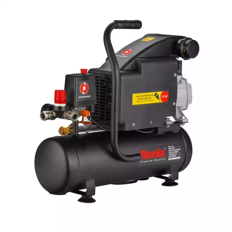 کمپرسور باد 10 لیتری روغنی مدل RC-1010 - رونیکس